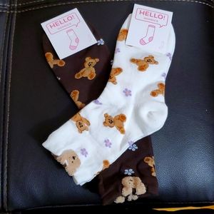Women/Children's two pairs of socks